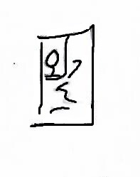 A stick figure minor id card